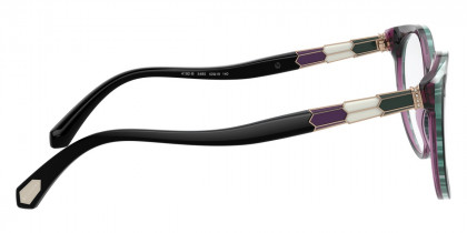 Color: Black/Green/Transparent Violet (5485) - Bvlgari BV4192B548552