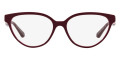 Bordeaux On Transparent Red