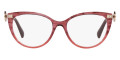 Opal Red Striped Gradient