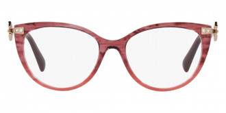 Color: Opal Red Striped Gradient (5511) - Bvlgari BV4206B551152