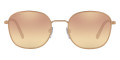Matte Pink Gold / Gray Mirrored Rose Gold