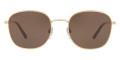 Matte Pale Gold / Brown