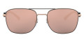 Matte Black / Matte Pink Gold / Gray Mirrored Rose Gold