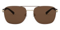 Matte Brown / Matte Pale Gold / Brown