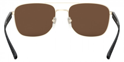 Color: Matte Brown/Matte Pale Gold (205273) - Bvlgari BV505020527357