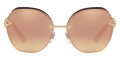 Pink Gold / Plum / Gray Mirrored Rose Gold