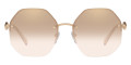 Pink Gold / Light Brown Mirrored Gradient Gold