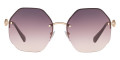 Pink Gold / Tri-Gradient Light Brown / Pink / Violet