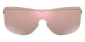 Pale Gold / Matte Bronze / Gray Mirrored Rose Gold