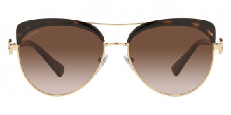 Color: Pale Gold/Havana (278/13) - Bvlgari BV6164B278/1357