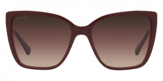 Color: Bordeaux on Transparent Red (5469E2) - Bvlgari BV8247B5469E255