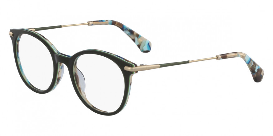 Calvin Klein™ CKJ529 316 49 Green Confetti Eyeglasses Calvin Klein™ CKJ529 316 49 Green Confetti Eyeglasses