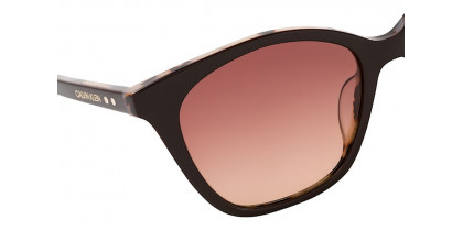 Calvin Klein™ CK19505S 212 54 Brown/Cream Tortoise Sunglasses