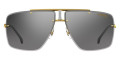 Gold Black / Gray Mirrored Shaded Silver