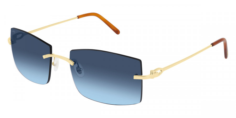 Color: Gold (001) - Cartier CT0005RS00158
