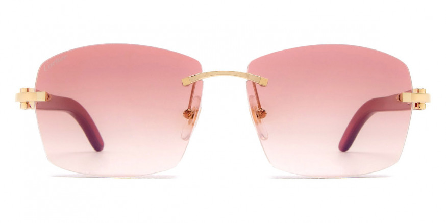 Cartier red sunglasses cheap