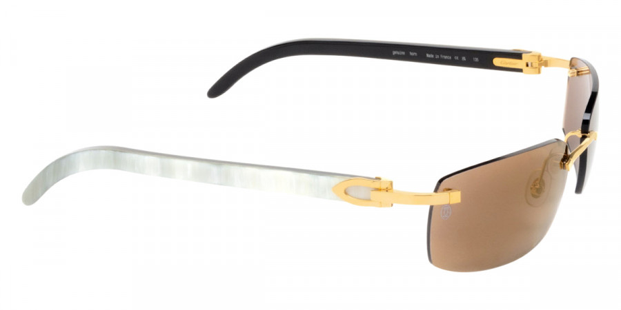 Color: Gold/White (004) - Cartier CT0046S00456