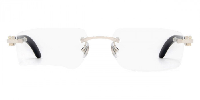 Cartier™ CT0049O 002 53 - Silver/Black C Décor