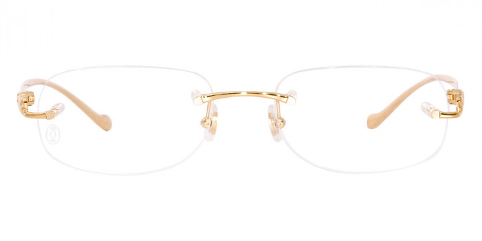 Cartier™ CT0058O 001 52 - Gold Panthère De Cartier