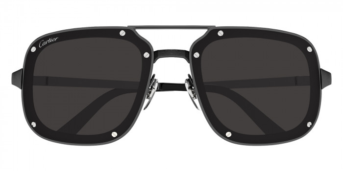 Cartier™ CT0194S 004 58 - Black Santos de Cartier