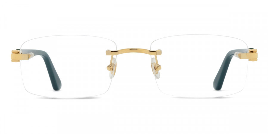 Cartier™ CT0287O 009 54 - Gold/Green C Décor