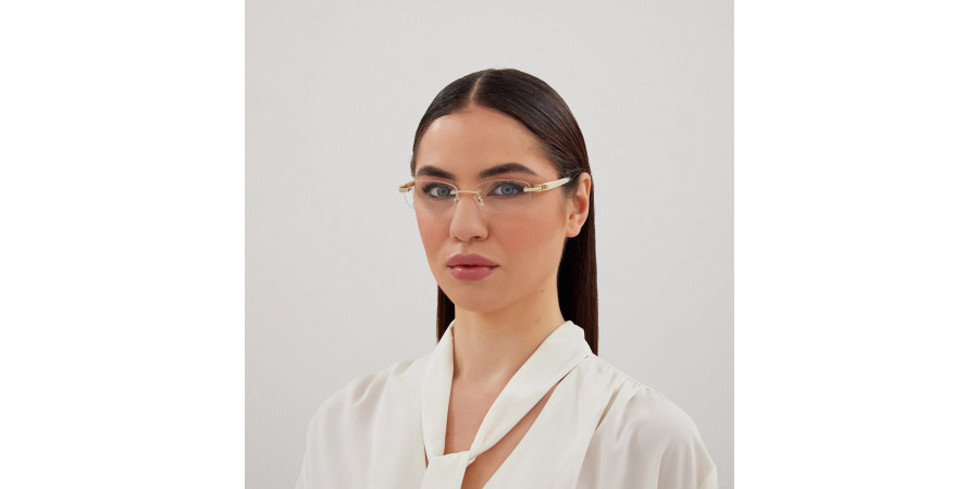 Color: Gold/Ivory (005) - Cartier CT0318O00552
