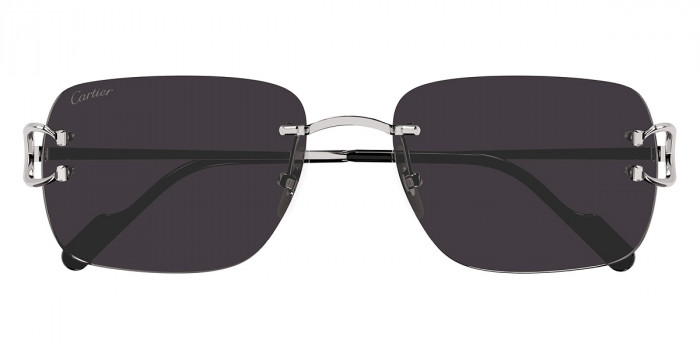 Cartier™ CT0330S 001 57 - Silver Signature C de Cartier