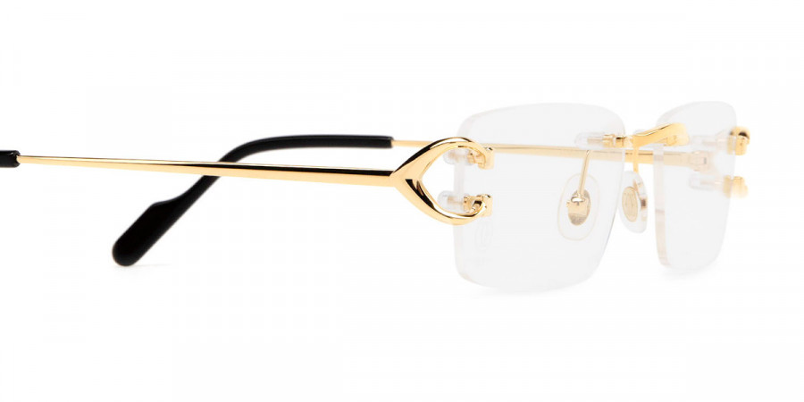 Cartier CT0344O 001 53 Gold Eyeglasses Cartier Authorized Dealer EyeOns