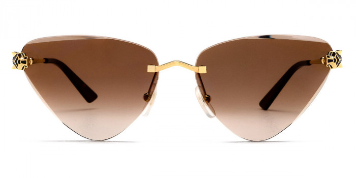 Cartier™ CT0399S 002 62 - Gold Panthère De Cartier