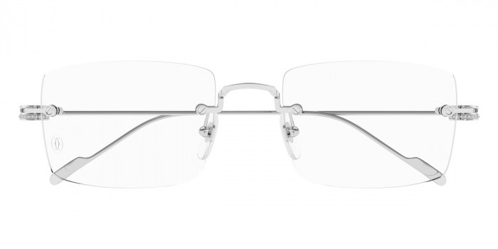 Cartier™ CT0422O 003 54 - Silver Precious