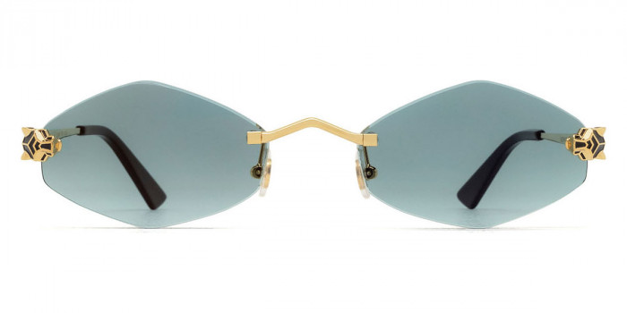 Cartier™ CT0433S 003 55 - Gold Panthère de Cartier