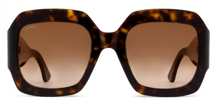 Cartier™ CT0434S 002 54 - Havana C Décor