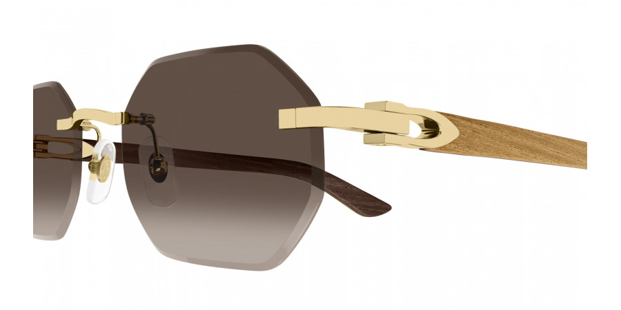 Color: Gold/Yellow (006) - Cartier CT0439S00654