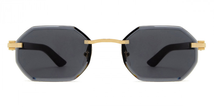 Cartier™ CT0439S 001 54 - Gold/Black C Décor