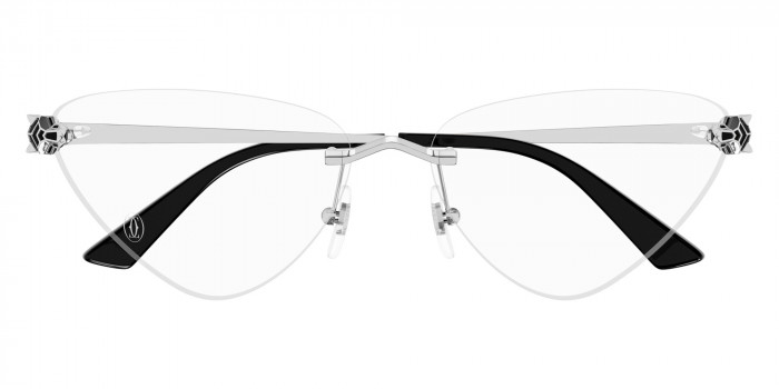 Cartier™ CT0448O 002 60 - Silver Panthère De Cartier