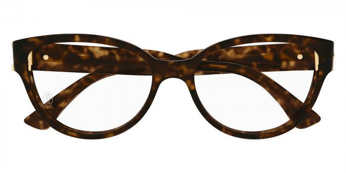 Cartier™ CT0450O 002 54 - Havana C Décor