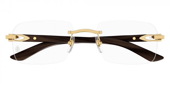 Cartier™ CT0453O 006 56 - Gold/Red C Décor