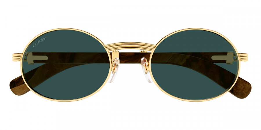 Cartier™ CT0464S 015 55 - Gold/Brown Première de Cartier