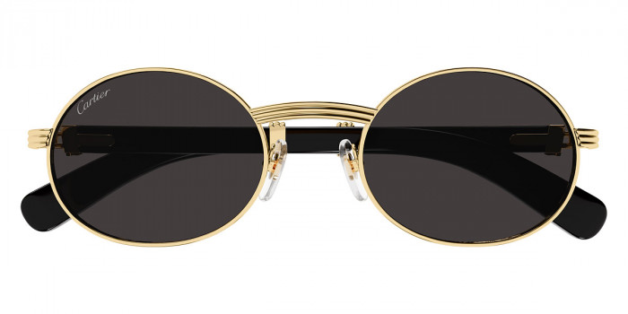 Cartier™ CT0464S 001 53 - Gold/Black Première de Cartier