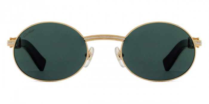 Cartier™ CT0464S 007 55 - Gold/White Première de Cartier