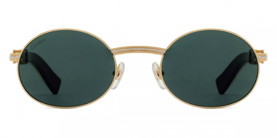 Cartier™ CT0464S 007 55 - Gold/White Première de Cartier