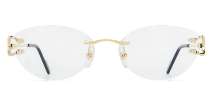 Cartier™ CT0487O 001 57 - Gold Signature C de Cartier