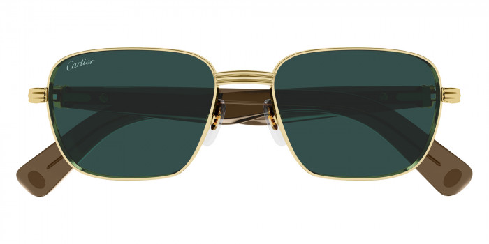 Cartier™ CT0538S 007 55 - Gold/Brown Première de Cartier