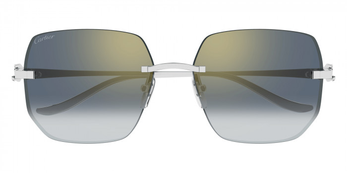 Cartier™ CT0549S 003 57 - Silver Panthère de Cartier