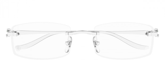 Cartier™ CT0552O 002 55 - Silver Precious