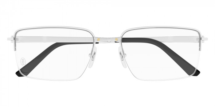 Cartier™ CT0554O 002 56 - Silver Santos de Cartier