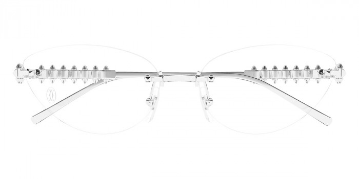 Cartier™ CT0565O 002 57 - Silver Clash de Cartier