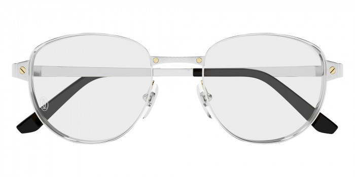 Cartier™ CT0572O 002 51 - Silver Santos de Cartier