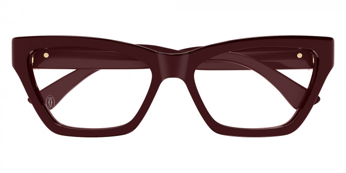 Cartier™ CT0590O 003 56 - Burgundy C Décor