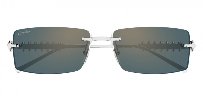 Cartier™ CT0604S 005 57 - Silver Clash de Cartier